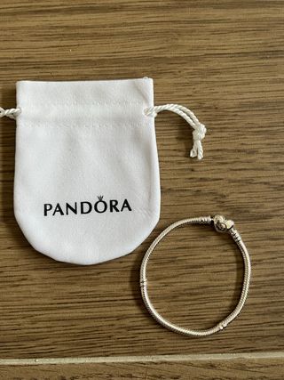 Pulsera Pandora Corazón Plata