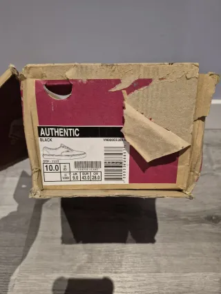 Zapatillas Vans Authentic Negras