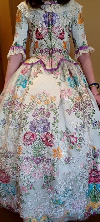 Traje de Fallera Multicolor Talla Única