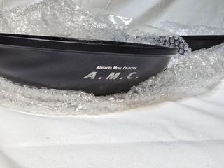 Tris padelle con coperchi A.M.C