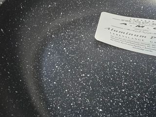 Tris padelle con coperchi A.M.C