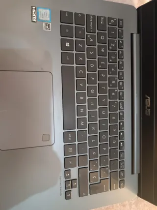 Portátil Asus Gris/Plateado