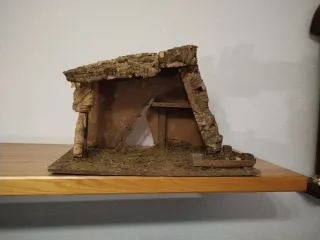 Portal de Belén rústico