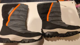 Botas Geox Apreski Niños Negro/Gris