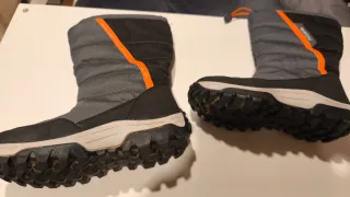 Botas Geox Apreski Niños Negro/Gris