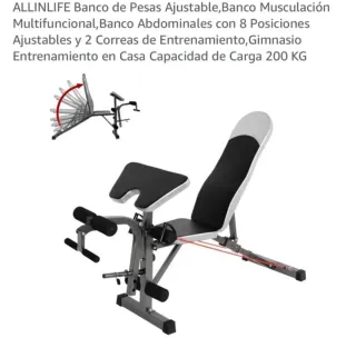 Banco de pesas ajustable