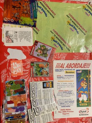 Lote cromos variados