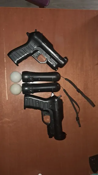 Accesorios PS Move Pistolas y Mandos