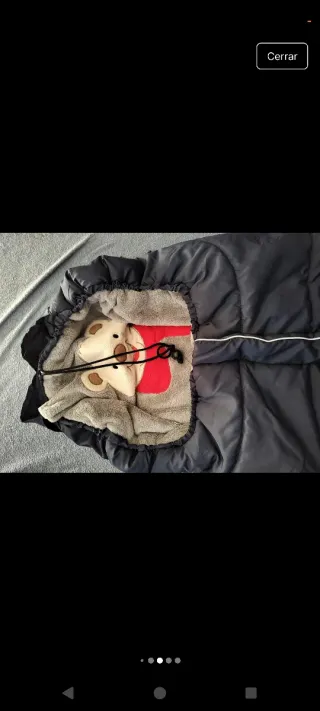 Saco de invierno para carrito de bebé