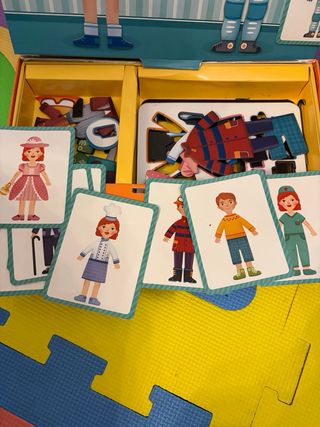 Juego Imanes Vestir Mideer Boy & Girl