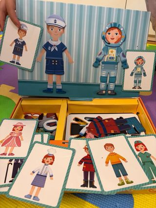 Juego Imanes Vestir Mideer Boy & Girl