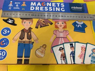 Juego Imanes Vestir Mideer Boy & Girl