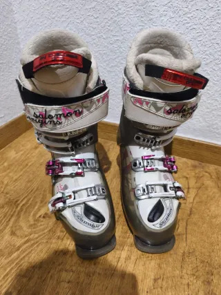 Botas de esquí Salomon mujer Talla 24.5