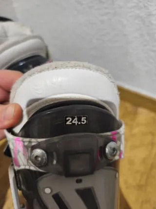 Botas de esquí Salomon mujer Talla 24.5