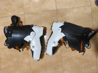 Esquís de travesía y botas