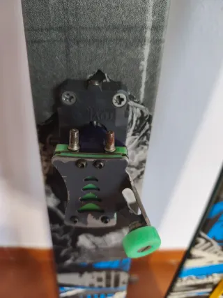 Esquís de travesía y botas