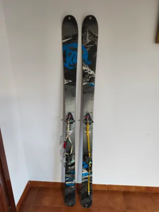 Esquís de travesía y botas