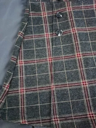 Saia Kiabi xadrez 8 anos