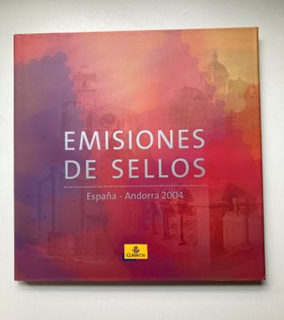 Libro Anual Sellos España Andorra 2004