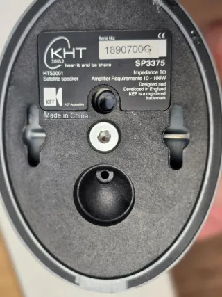 Altavoces KEF 5.0 hts 2001