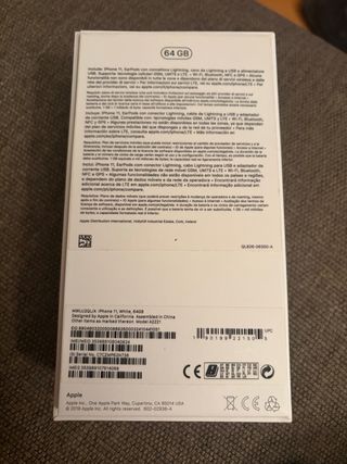 iPhone 11 64 GB Blanco