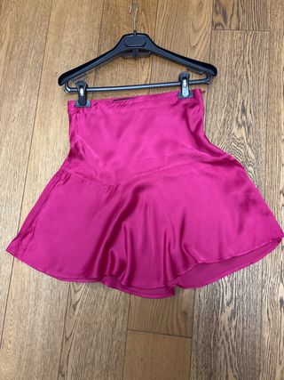 Gonna Zara fucsia viscosa