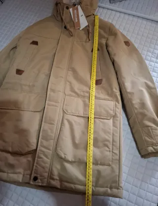 Bellissimo parka uomo beige