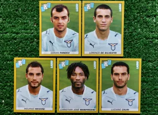 5 figurine Lazio Panini 2007/08