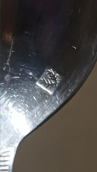 6 Cucchiaini da dessert in argento marocchino