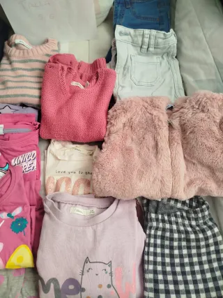 Lote Ropa Niña Invierno Mayoral y otras