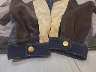 Chaqueta Carhartt Patchwork Beige y Marrón