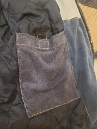 Chaqueta Carhartt Patchwork Beige y Marrón