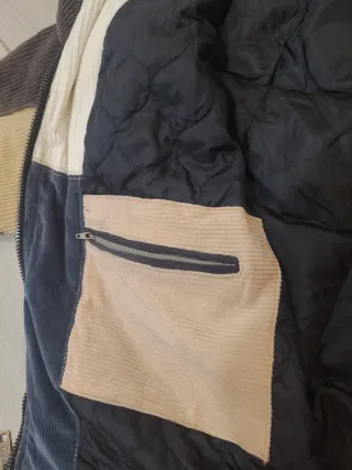 Chaqueta Carhartt Patchwork Beige y Marrón