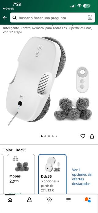 HUTT DDC55 Robot Limpiacristales