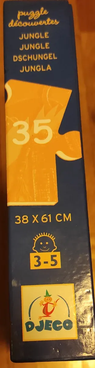 Puzzle Djeco Descubrimientos La Jungla 35 piezas