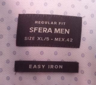 CAMISA BLANCA SFERA MEN