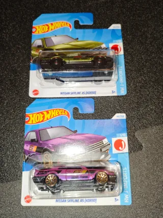 2 Hot Wheels Nissan Skyline RS (KDR30)