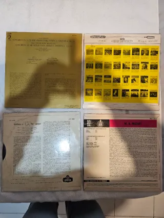 Vinilos Clásicos: Brahms, Beethoven, Bruch, Mozart