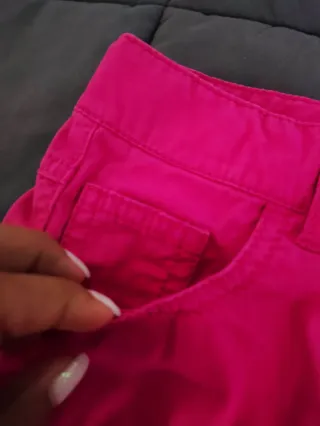 Saia Benetton 6/7 anos Rosa