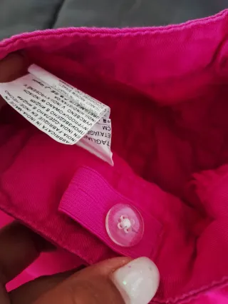 Saia Benetton 6/7 anos Rosa