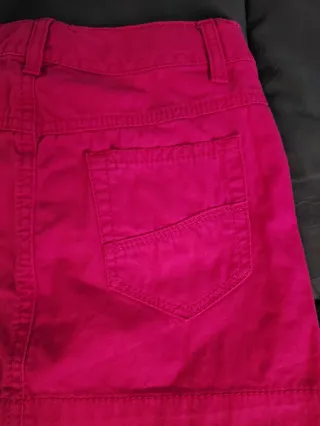 Saia Benetton 6/7 anos Rosa