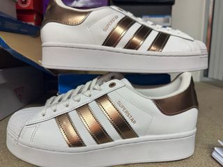 Adidas Superstar Bold W Bronce/Blanco