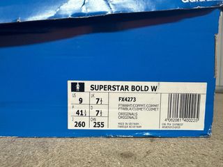 Adidas Superstar Bold W Bronce/Blanco