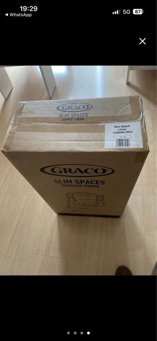 Columpio Graco Slim Spaces Linus Bebé