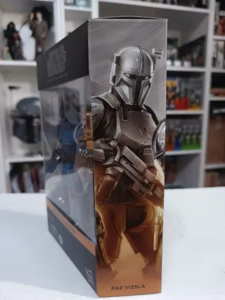 Star Wars Black Series Paz Vizsla Figura