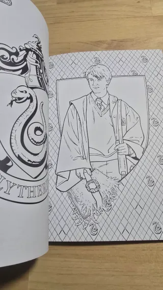 Libro de colorear de harry potter