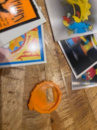 Lote cromos Los Simpsons