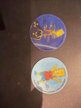 Lote cromos Los Simpsons