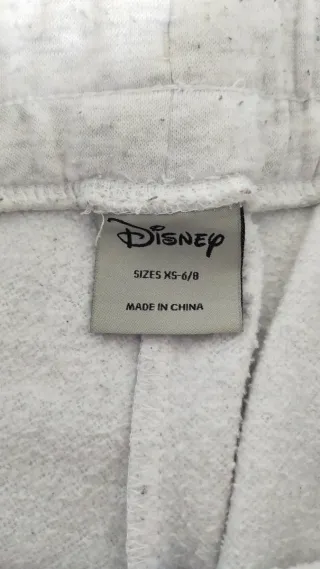 Pantalón jogger Mickey felpa gris