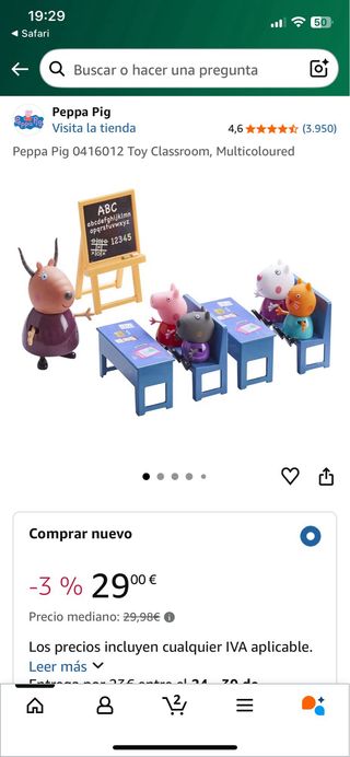 Clase Peppa Pig con Personajes